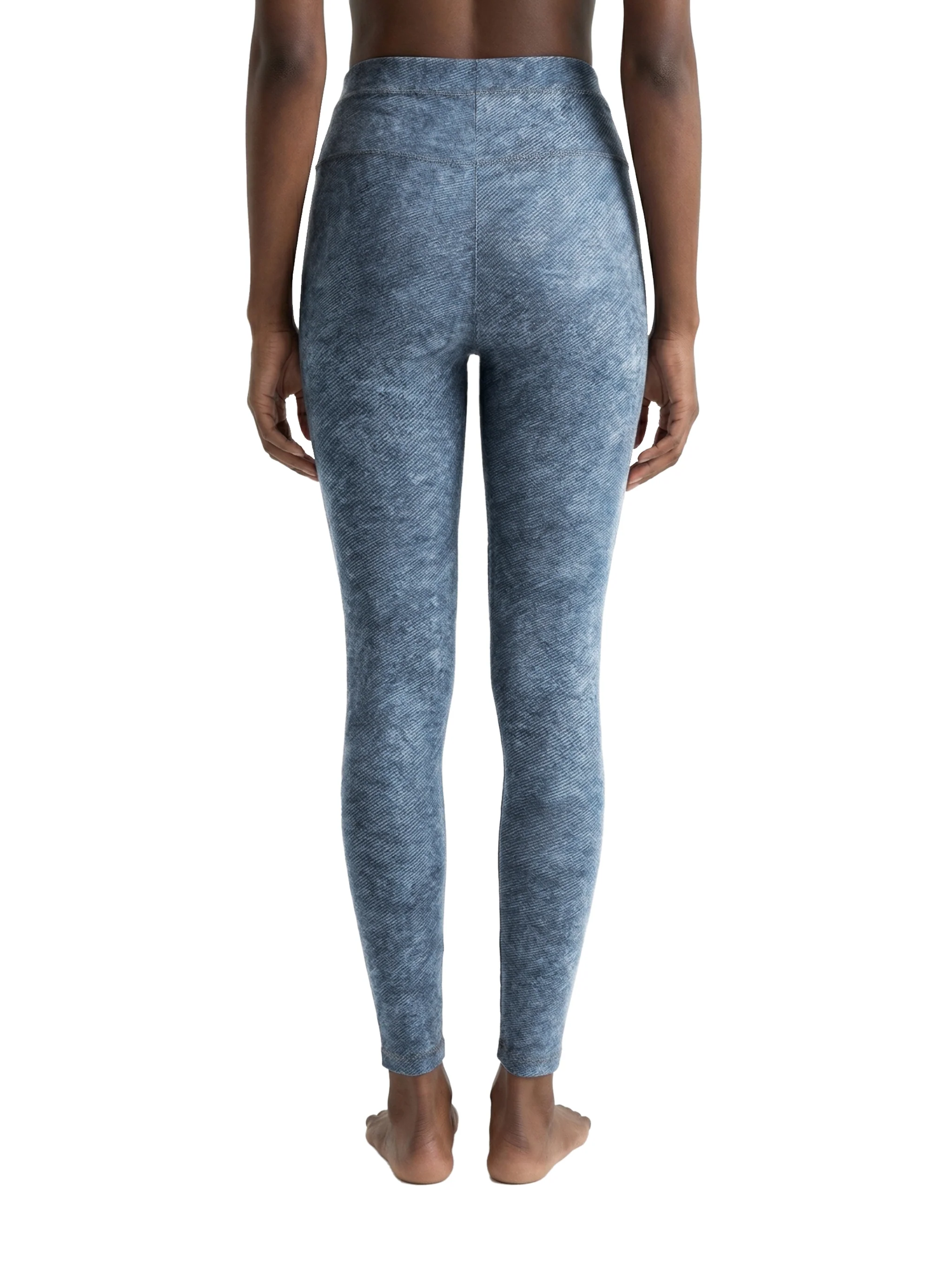 ŁATWOGANG drop 03 — Legginsy damskie Faux Denim Zip-Fly - ŁATWOGANG™ — widok 6 (6/14)