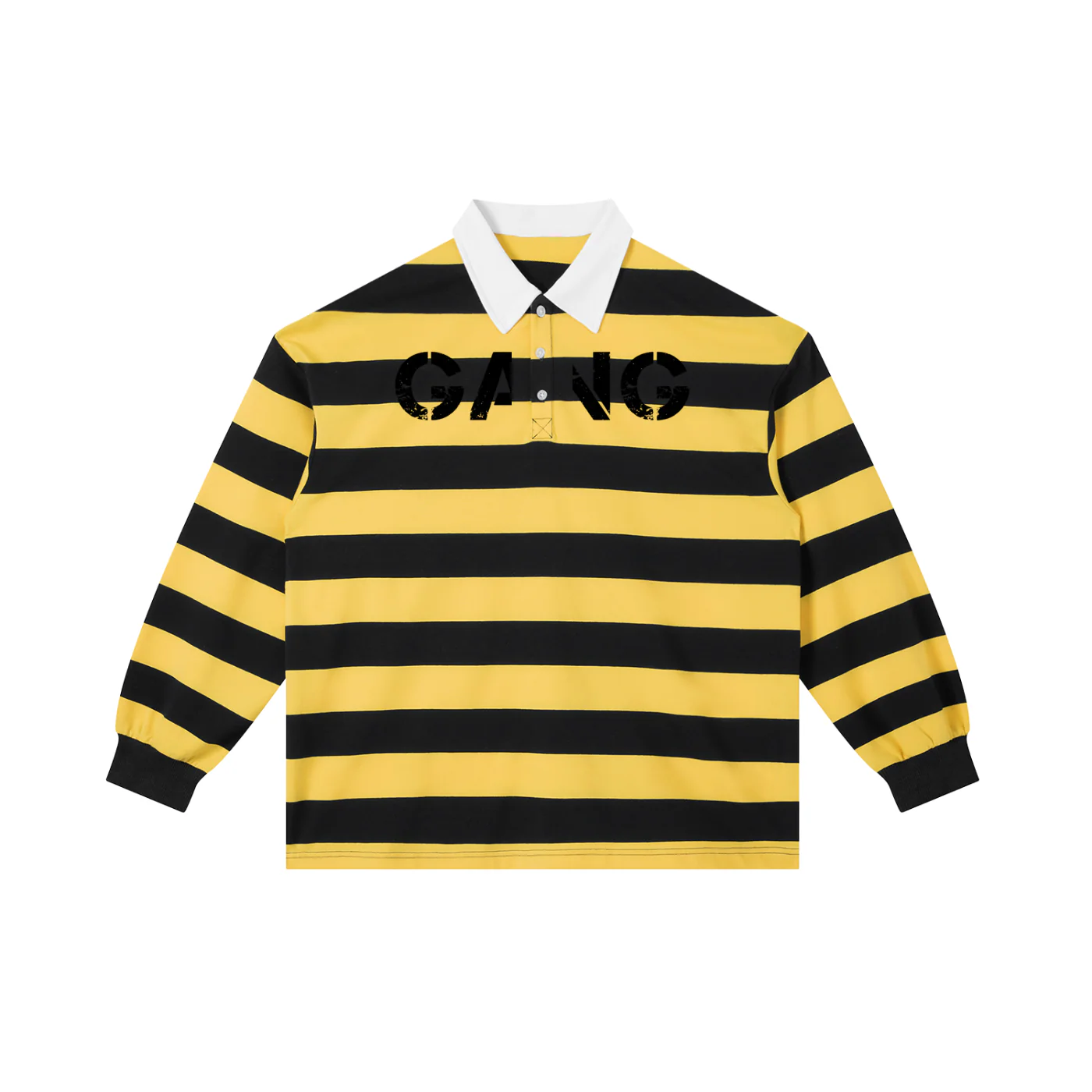 ŁATWOGANG drop 30 — Koszulka Polo Color Block Stripe - ŁATWOGANG™ — lookbook (4/14)