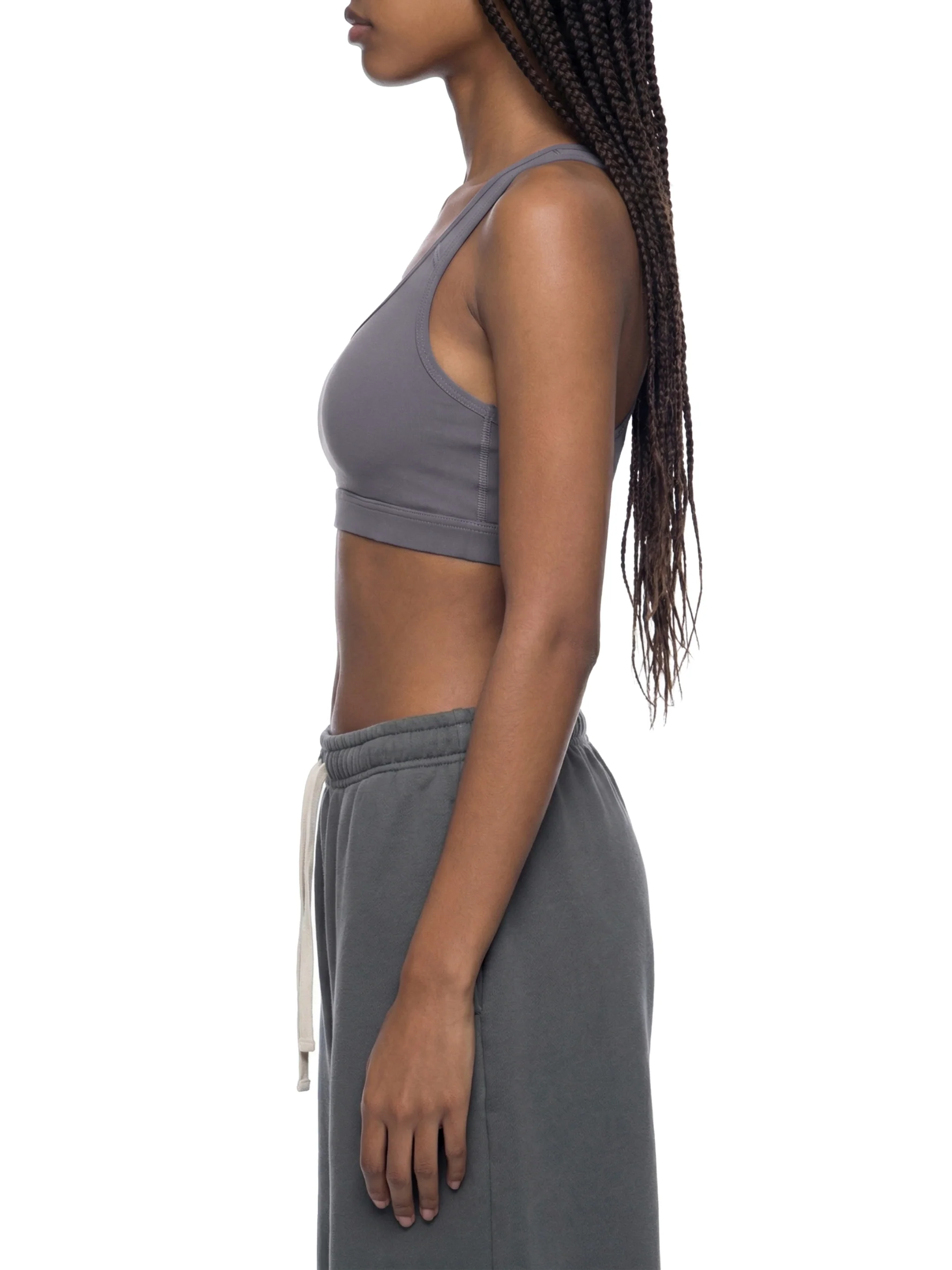 ŁATWOGANG drop 32 — Women\'s Cropped Sports Top - ŁATWOGANG™ — widok 20 (20/26)