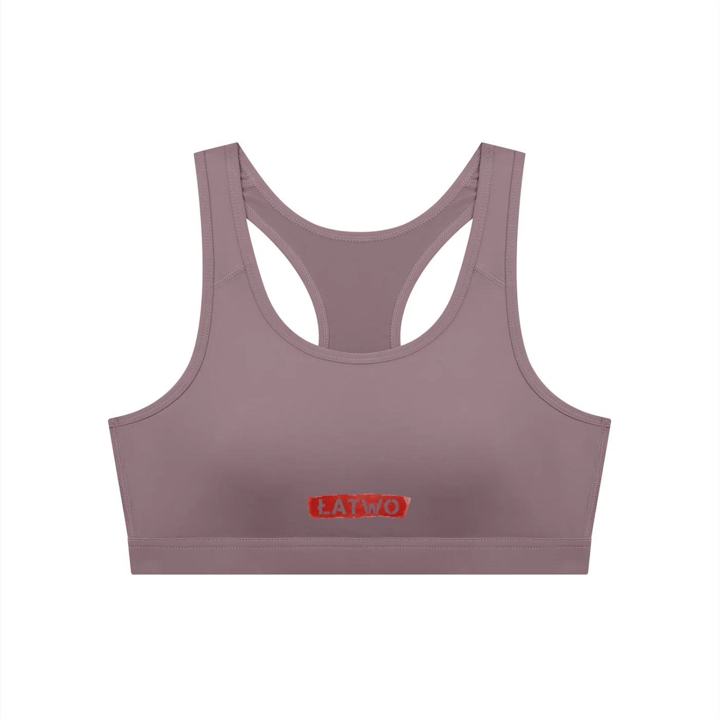 ŁATWOGANG drop 32 — Women\'s Cropped Sports Top - ŁATWOGANG™ — szczegół (5/26)