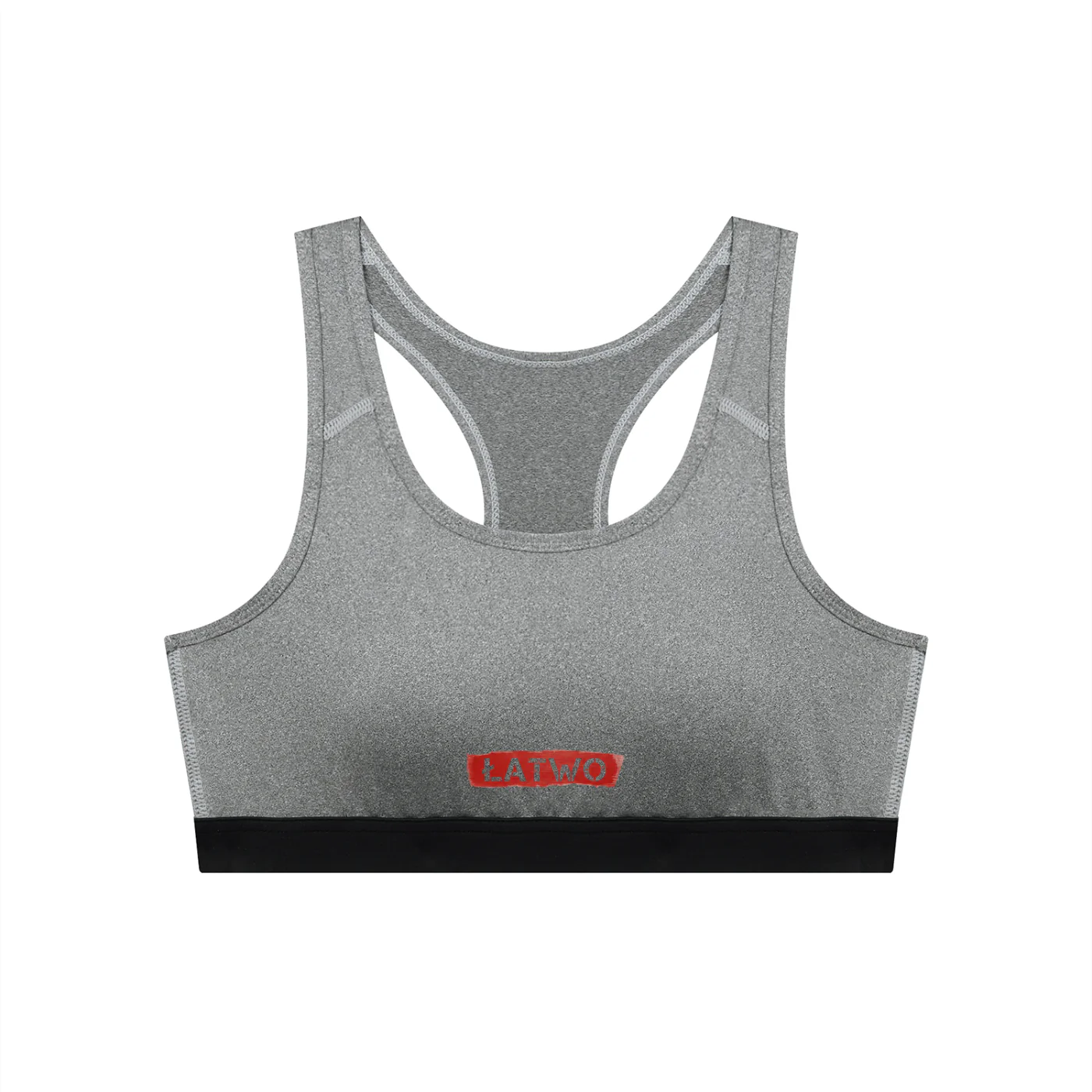 ŁATWOGANG drop 32 — Women\'s Cropped Sports Top - ŁATWOGANG™ — widok 9 (9/26)