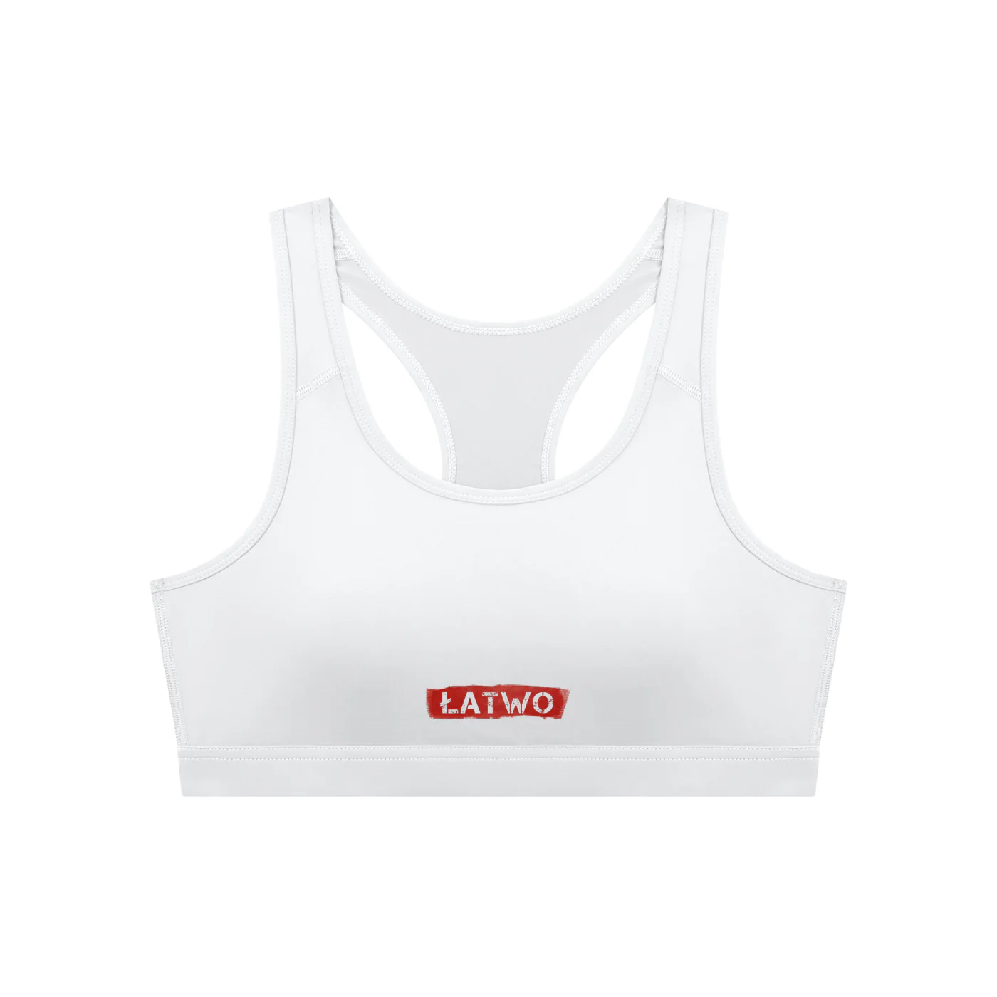 ŁATWOGANG drop 32 — Women\'s Cropped Sports Top - ŁATWOGANG™ — widok 13 (13/26)