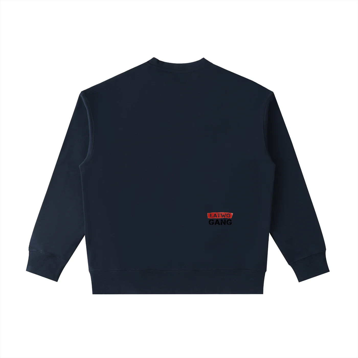 ŁATWOGANG drop 40 — Світшот Crewneck Heavyweight з кишенею - ŁATWOGANG™ — lookbook (4/13)
