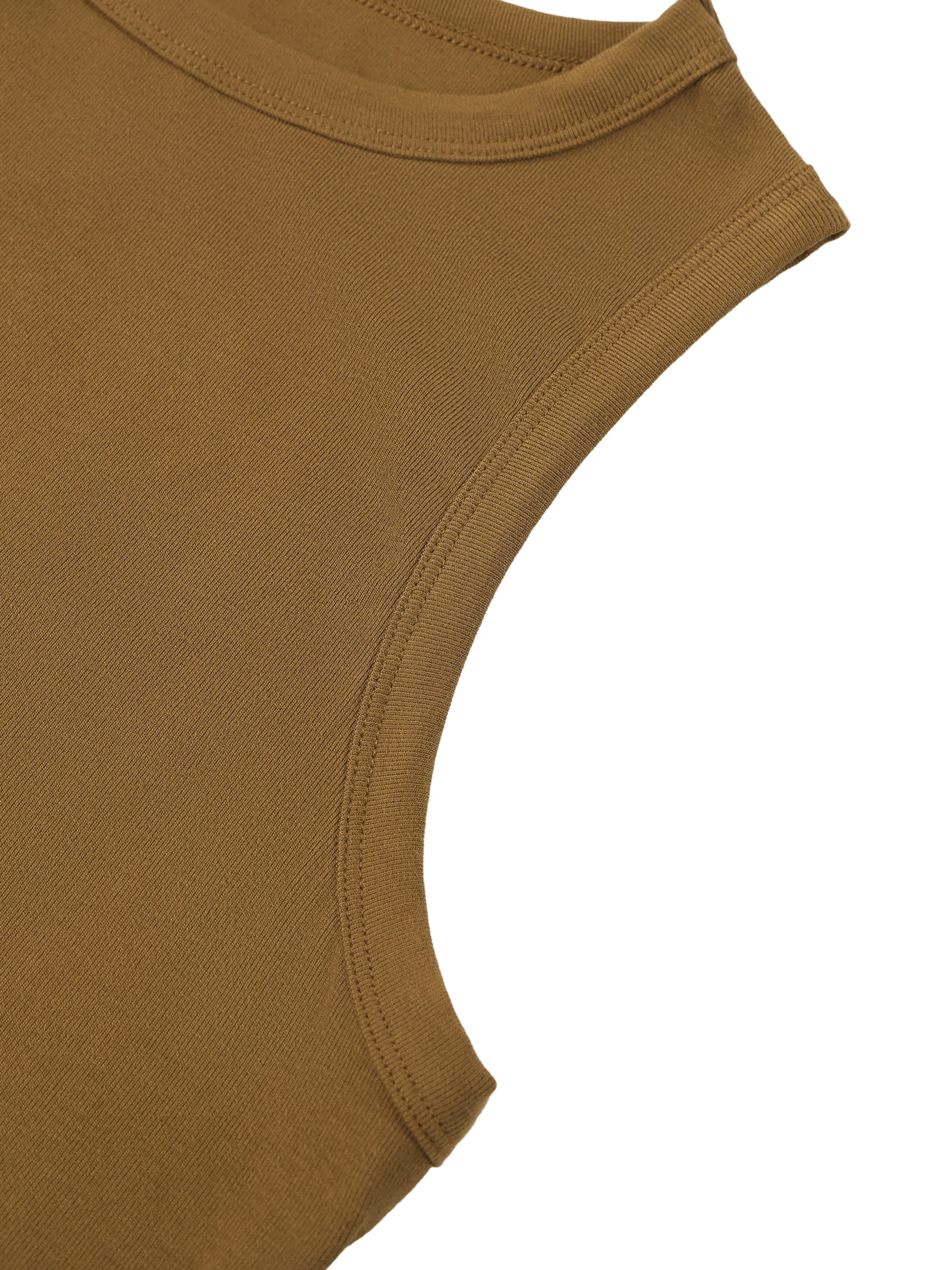 ŁATWOGANG drop 43 — Women's Tight Crewneck Crop Tank Top - ŁATWOGANG™ — widok 16 (16/20)