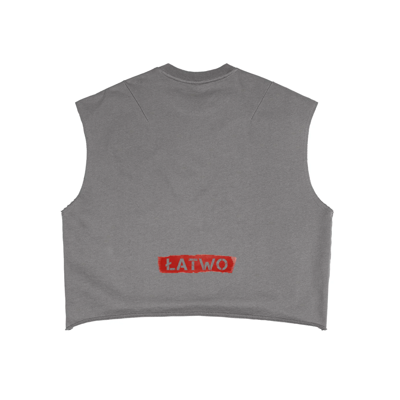ŁATWOGANG drop 44 — Tank Top Boxy French Terry - ŁATWOGANG™ — lookbook (4/13)