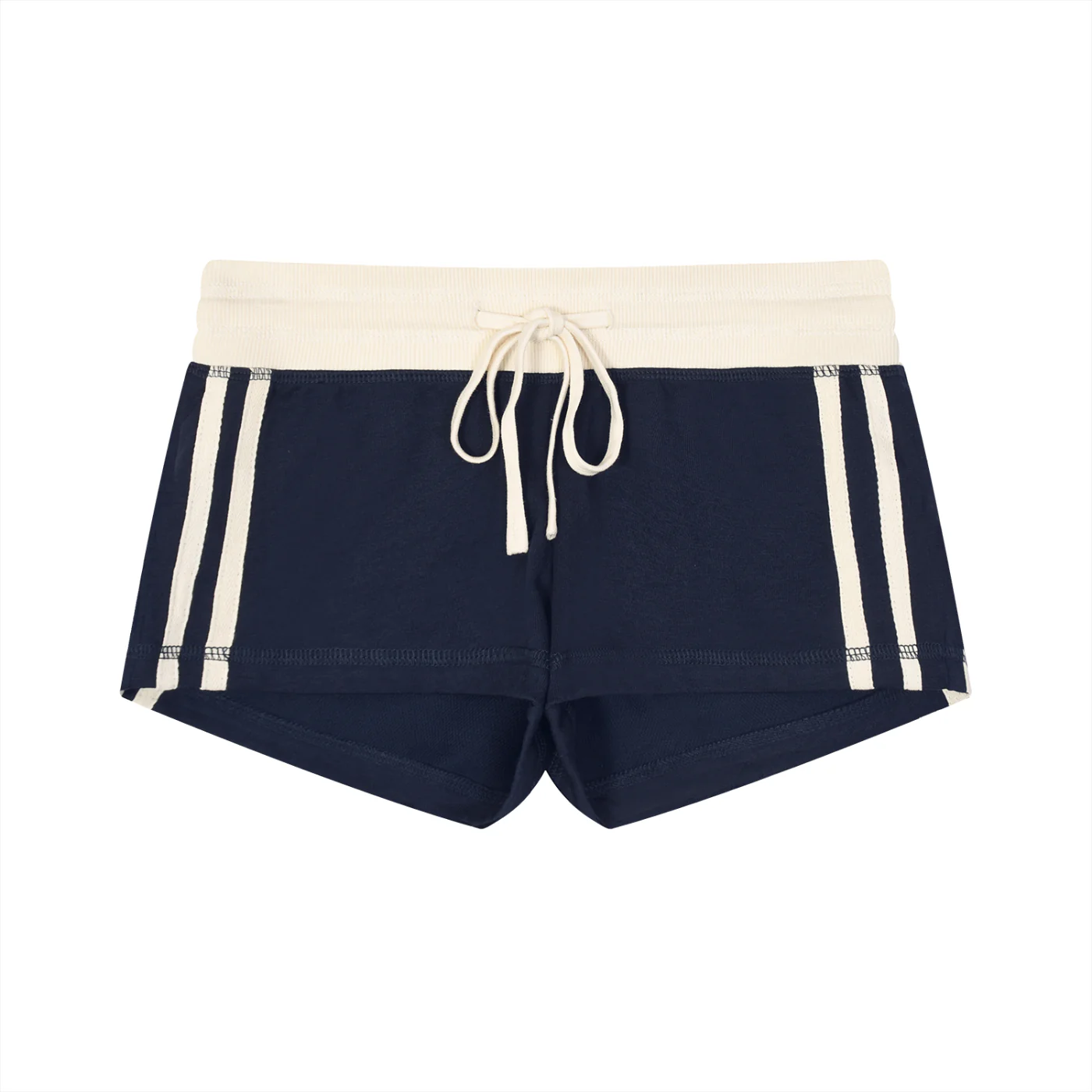 ŁATWOGANG drop 49 — Women’s shorts with contrast stripes - ŁATWOGANG™ — widok 6 (6/17)