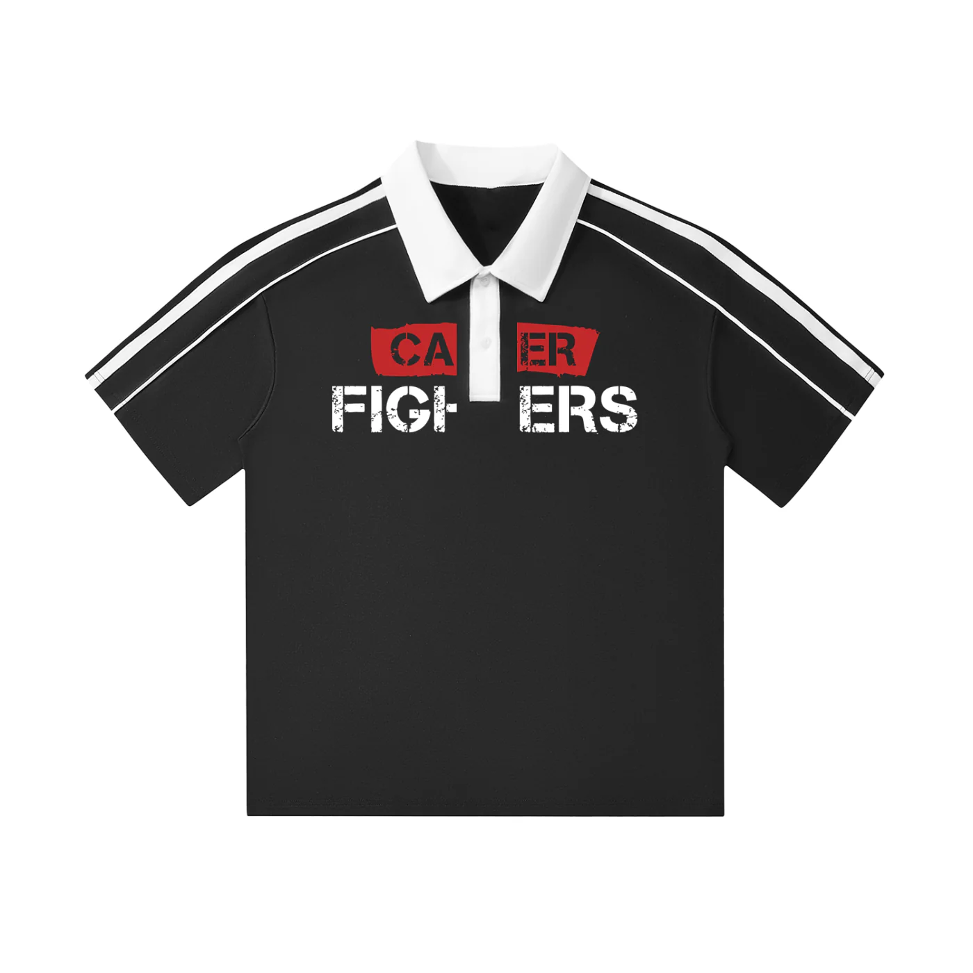 ŁATWOGANG drop 54 — Polo Contrast Collar T-Shirt - ŁATWOGANG™