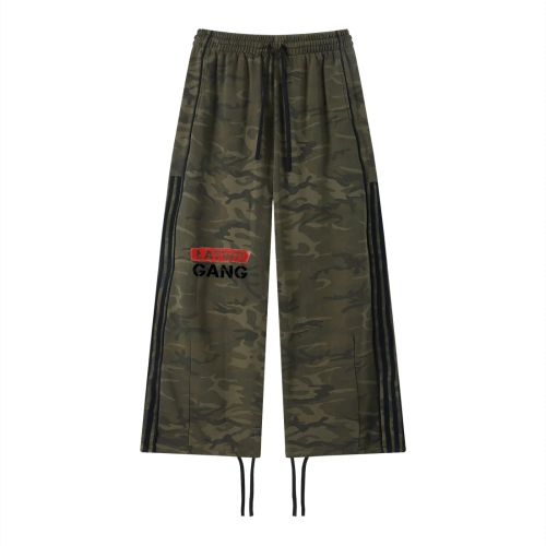 ŁATWOGANG drop 18 — Spodnie dresowe Camo Wide Leg - ŁATWOGANG™