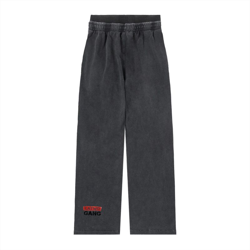ŁATWOGANG drop 16 — Vintage Washed Waist Pants - ŁATWOGANG™ — tył (2/6)