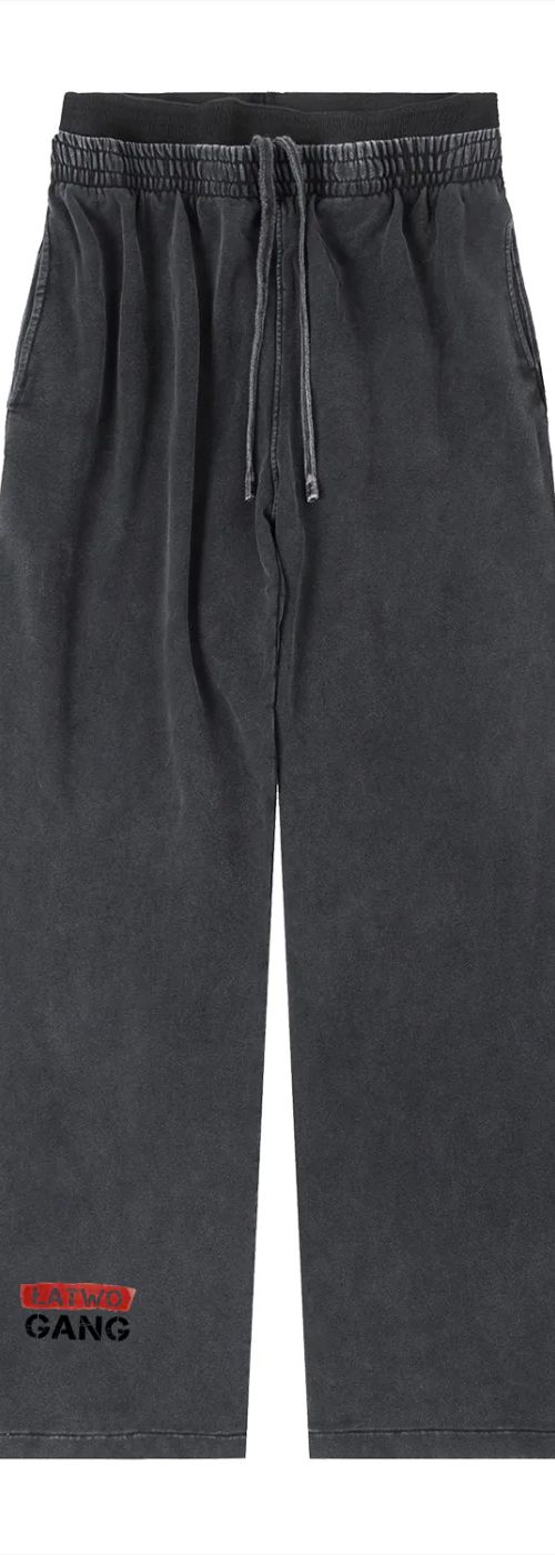 ŁATWOGANG drop 16 — Vintage Washed Waist Pants - ŁATWOGANG™