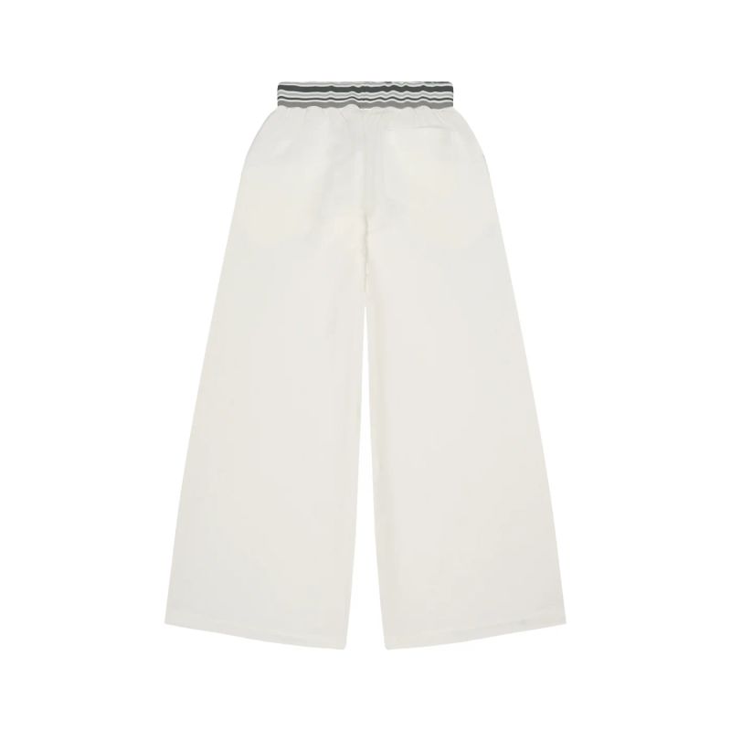 ŁATWOGANG drop 13 — Wide Leg Sweatpants with Belt - ŁATWOGANG™ — tył (2/7)