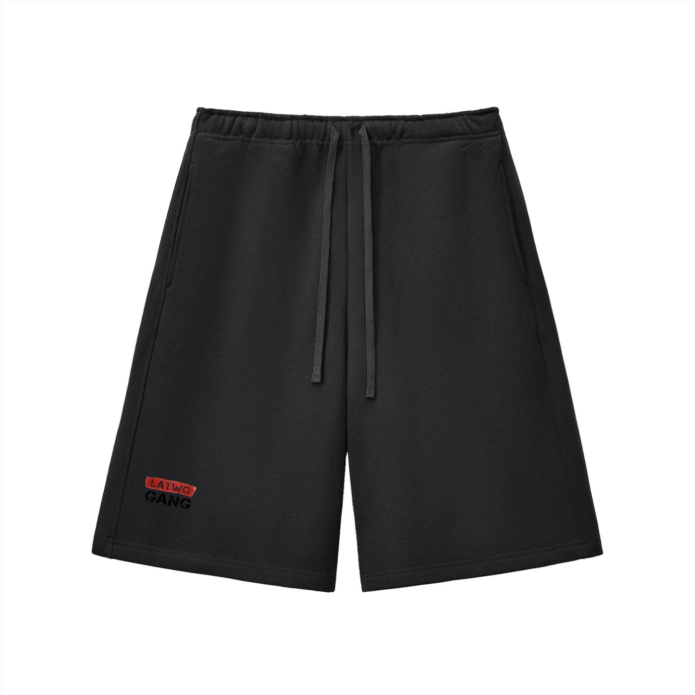 ŁATWOGANG drop 09 — Heavyweight Fleece Shorts - ŁATWOGANG™ — przód (1/13)