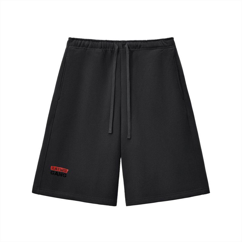 ŁATWOGANG drop 09 — Heavyweight Fleece Shorts - ŁATWOGANG™ — przód (1/13)