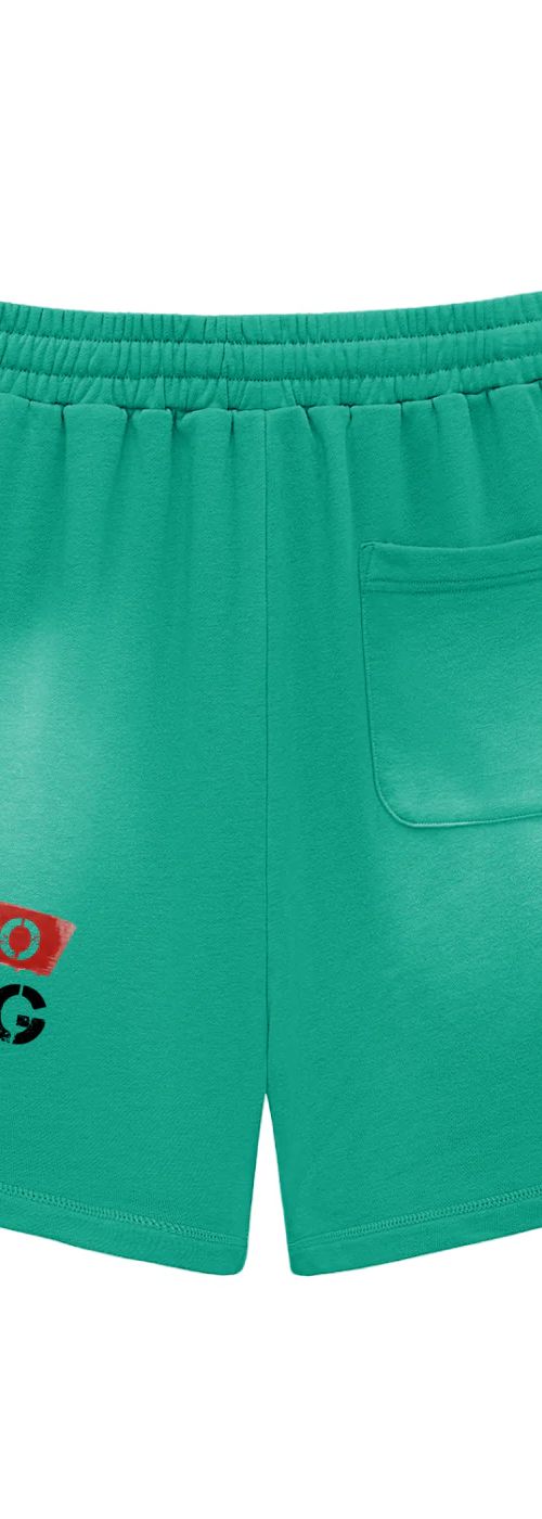 ŁATWOGANG drop 08 — Szorty Sun Fade Raw Edge Cotton - ŁATWOGANG™