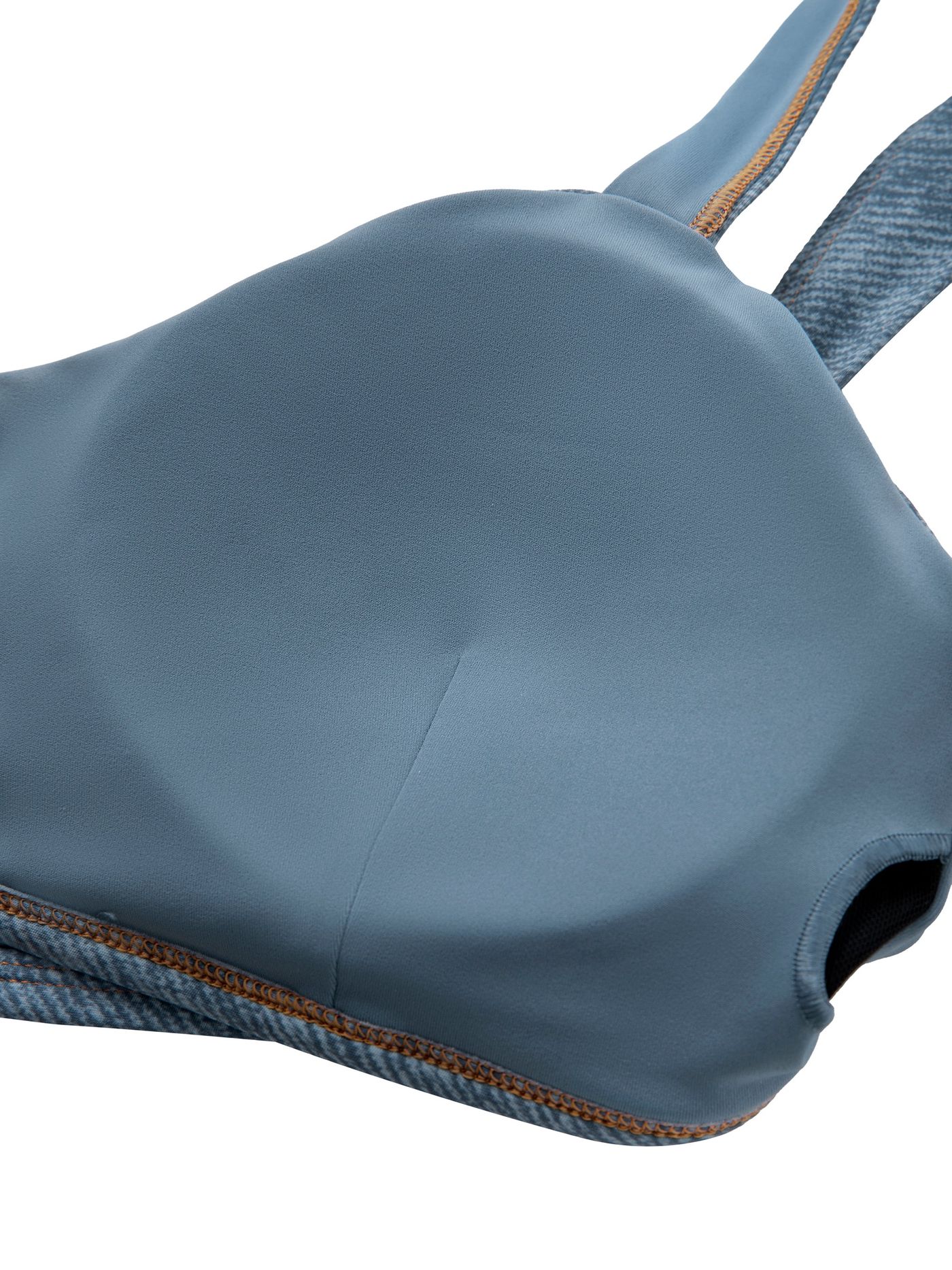 ŁATWOGANG drop 04 — Damski biustonosz sportowy Faux Denim - ŁATWOGANG™ — widok 11 (11/11)