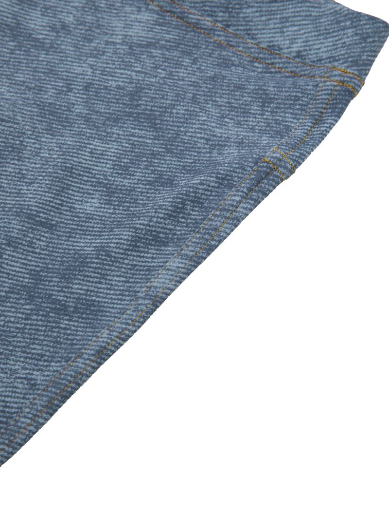 ŁATWOGANG drop 03 — Legginsy damskie Faux Denim Zip-Fly - ŁATWOGANG™ — widok 10 (10/14)