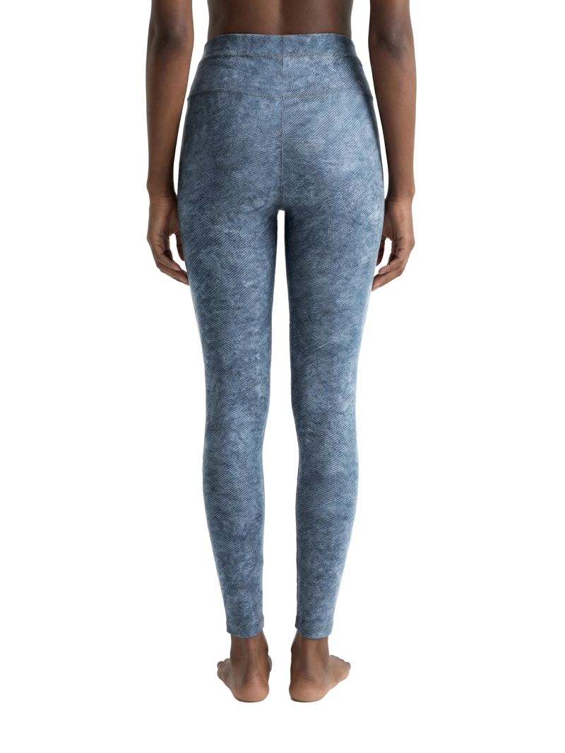 ŁATWOGANG drop 03 — Legginsy damskie Faux Denim Zip-Fly - ŁATWOGANG™ — widok 6 (6/14)