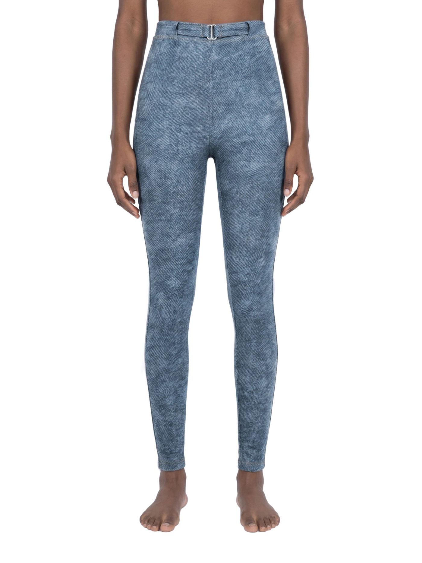 ŁATWOGANG drop 03 — Legginsy damskie Faux Denim Zip-Fly - ŁATWOGANG™ — lookbook (4/14)