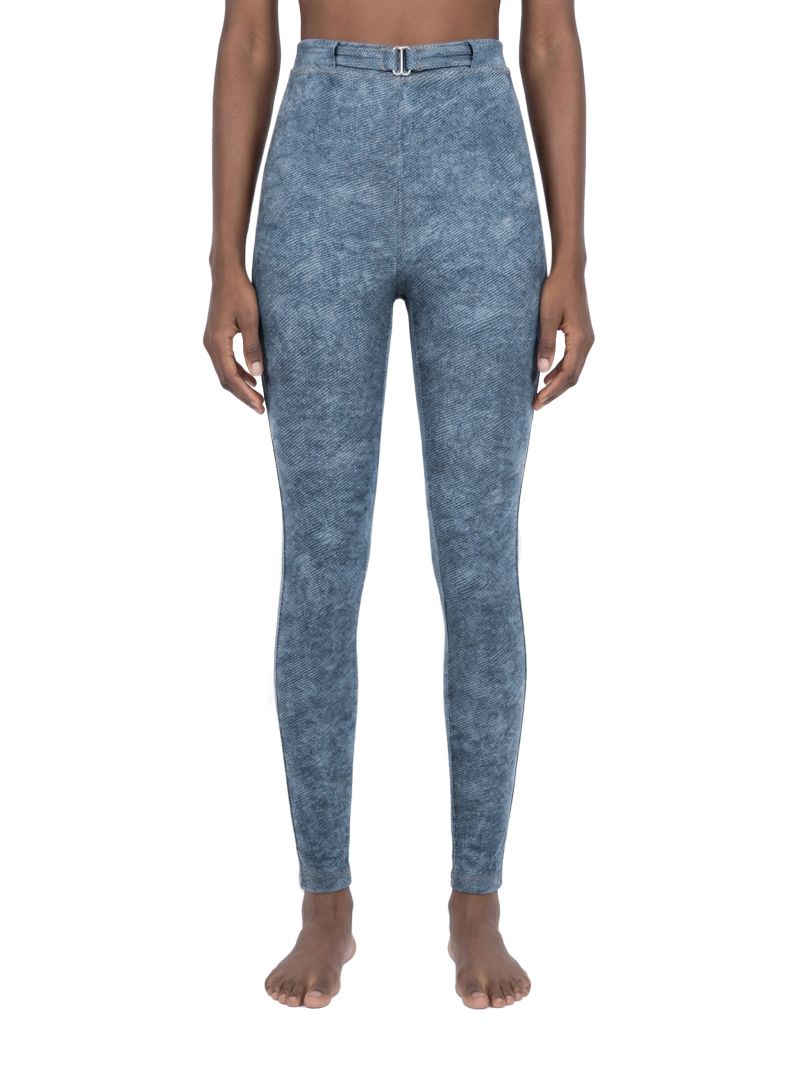 ŁATWOGANG drop 03 — Legginsy damskie Faux Denim Zip-Fly - ŁATWOGANG™ — lookbook (4/14)