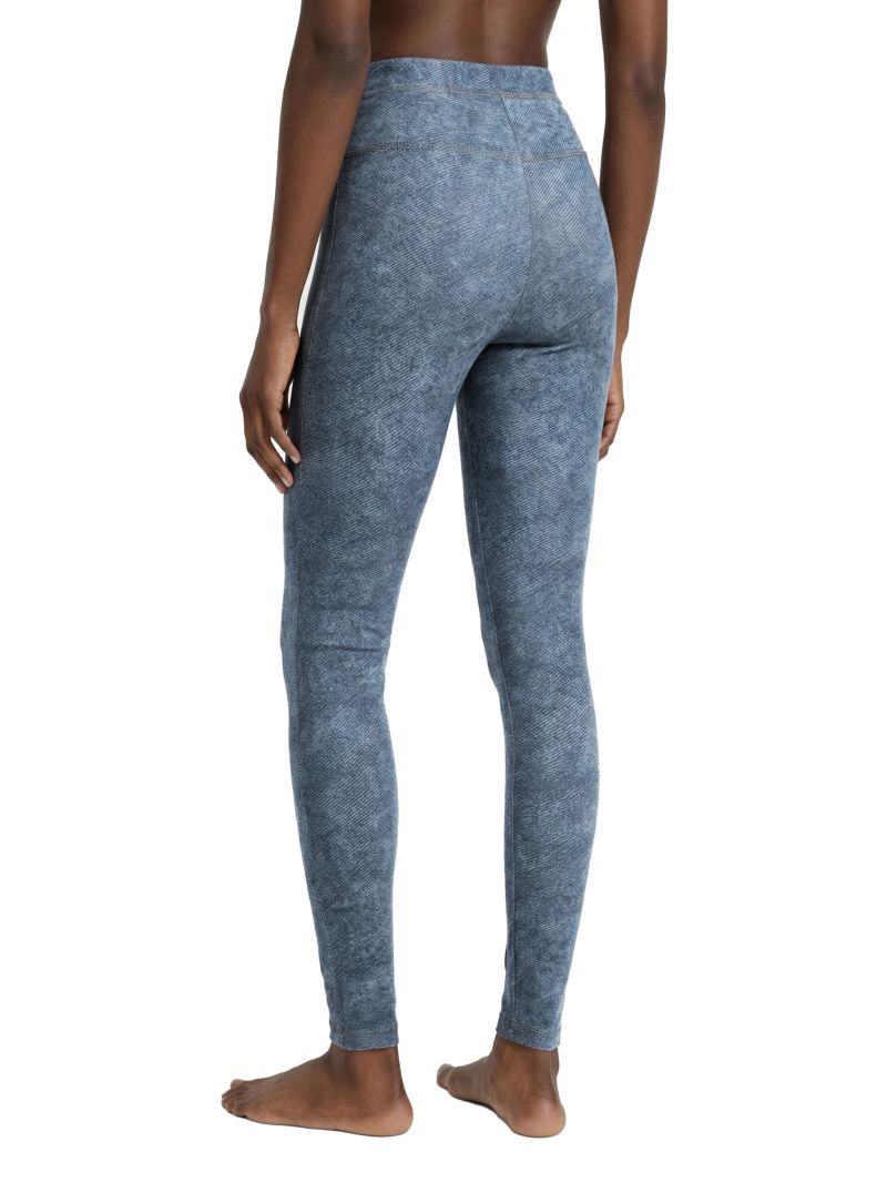 ŁATWOGANG drop 03 — Legginsy damskie Faux Denim Zip-Fly - ŁATWOGANG™ — widok 8 (8/14)