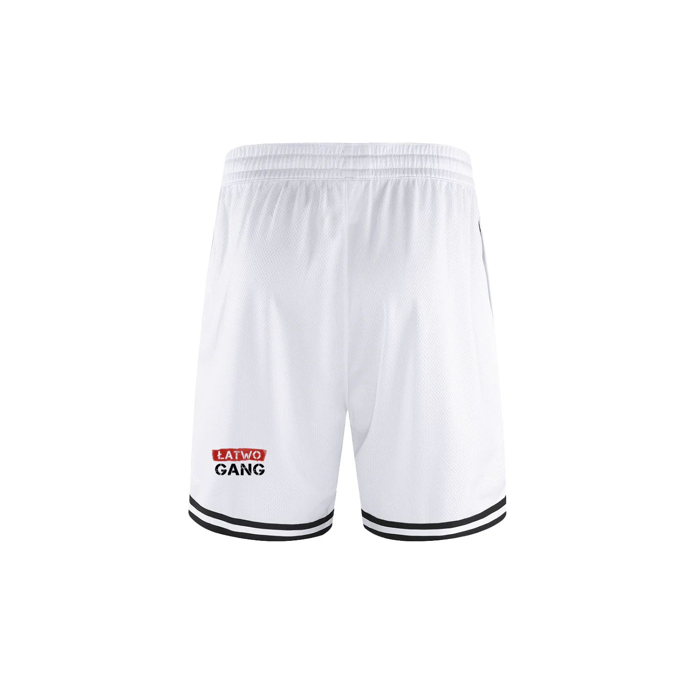 ŁATWOGANG drop 01 — Шорти Баскетбольні Classic Stripe - ŁATWOGANG™ — lookbook (4/15)