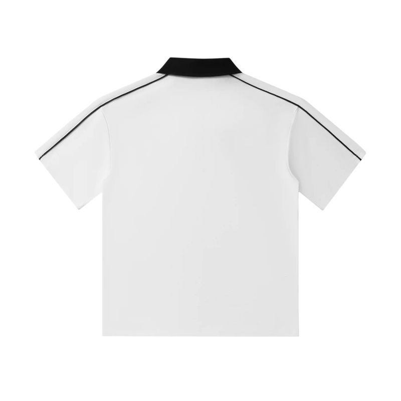 ŁATWOGANG drop 27 — Contrast Collar Polo Shirt - ŁATWOGANG™ — widok 6 (6/13)