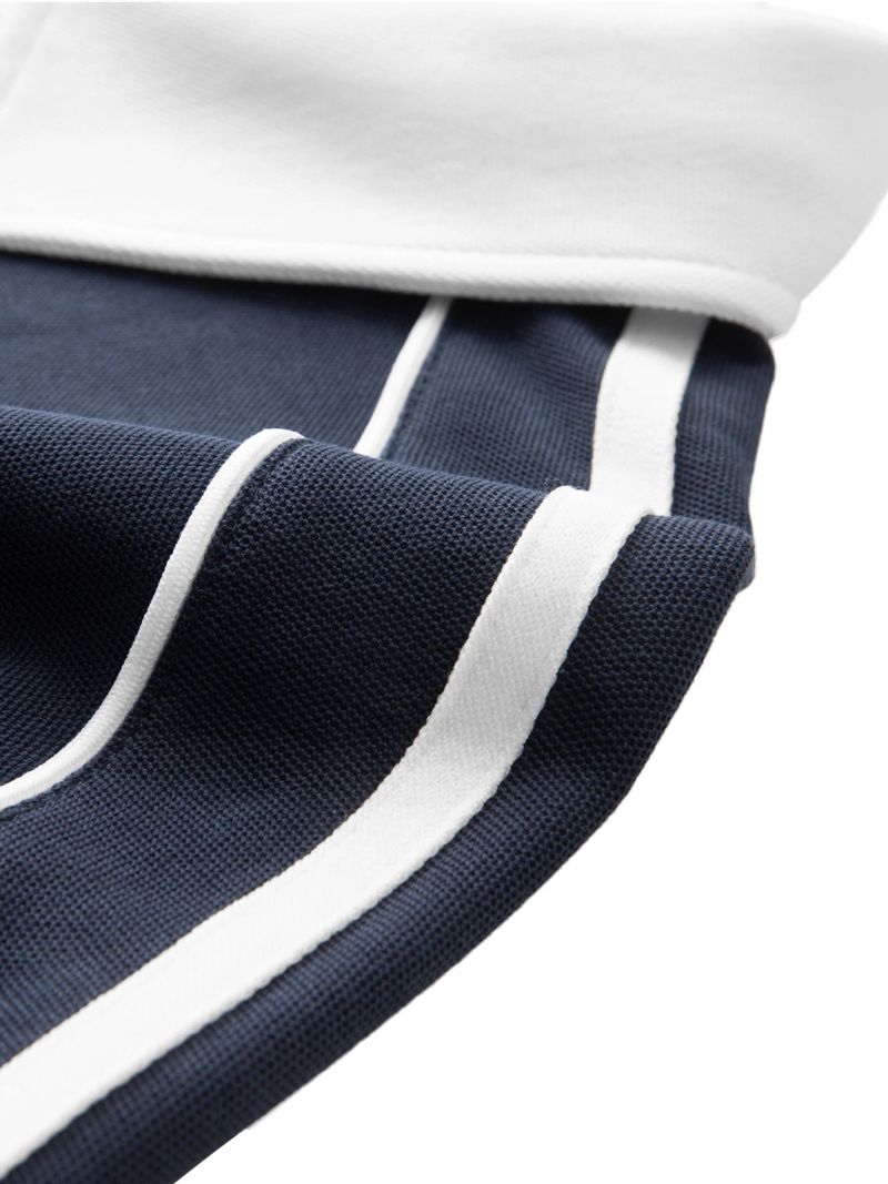 ŁATWOGANG drop 27 — Contrast Collar Polo Shirt - ŁATWOGANG™ — widok 10 (10/13)