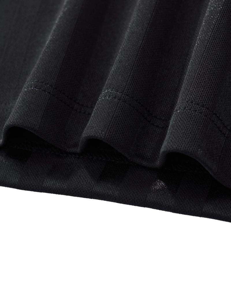 ŁATWOGANG drop 29 — Футболка вкорочена в смужку з комірцем - ŁATWOGANG™ — widok 11 (11/14)