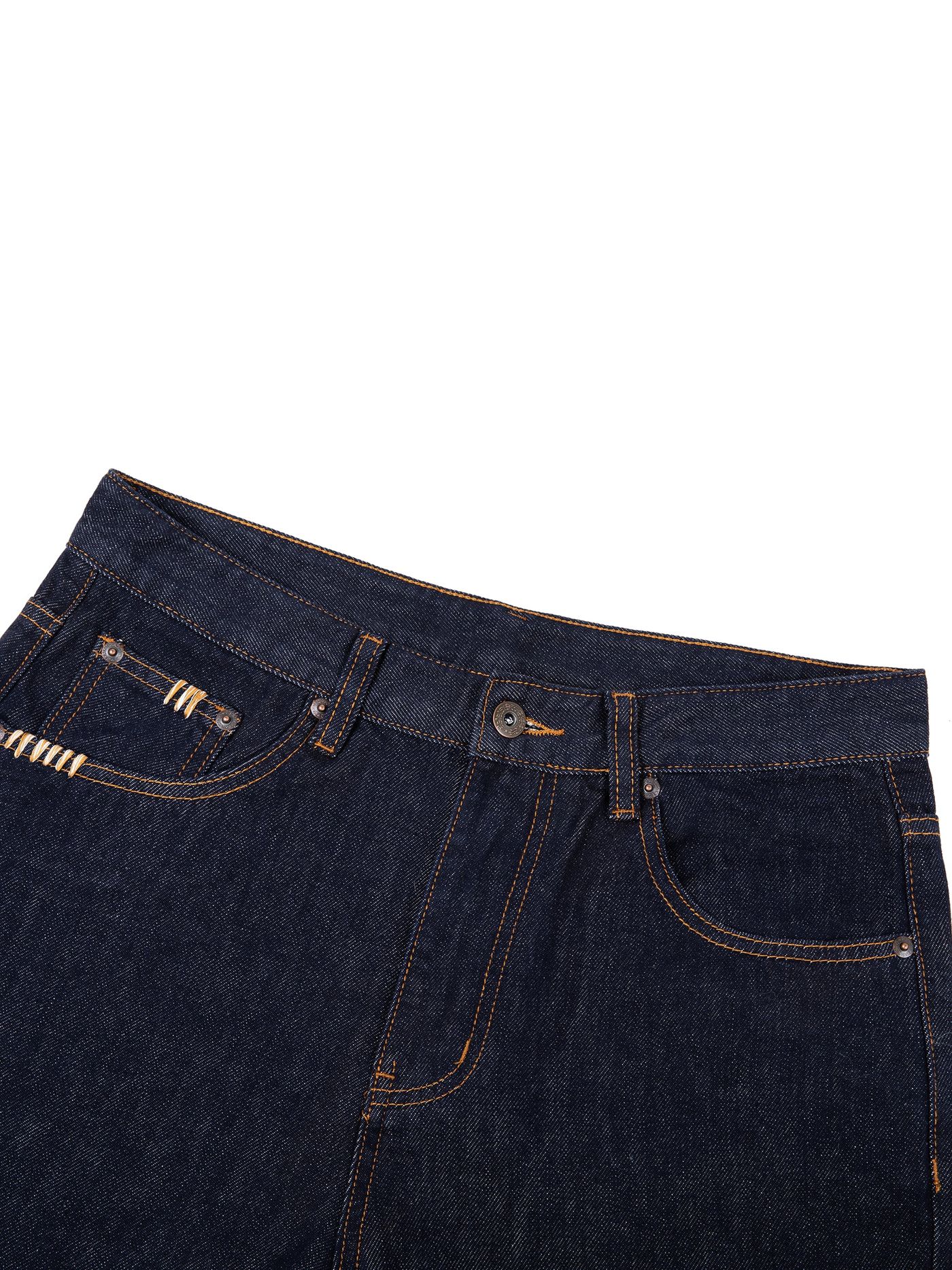 ŁATWOGANG drop 31 — Heavyweight Straight Leg Jeans - ŁATWOGANG™ — lookbook (4/8)