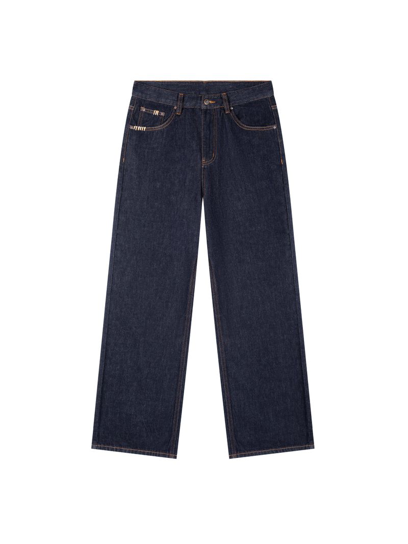 ŁATWOGANG drop 31 — Heavyweight Straight Leg Jeans - ŁATWOGANG™ — detal (3/8)