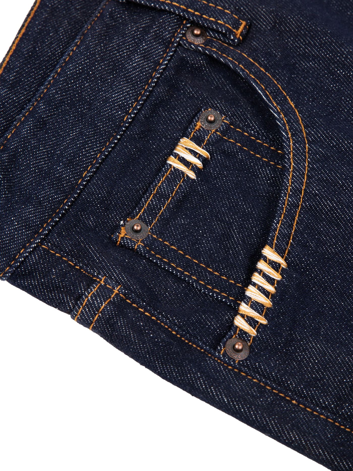 ŁATWOGANG drop 31 — Heavyweight Straight Leg Jeans - ŁATWOGANG™ — szczegół (5/8)