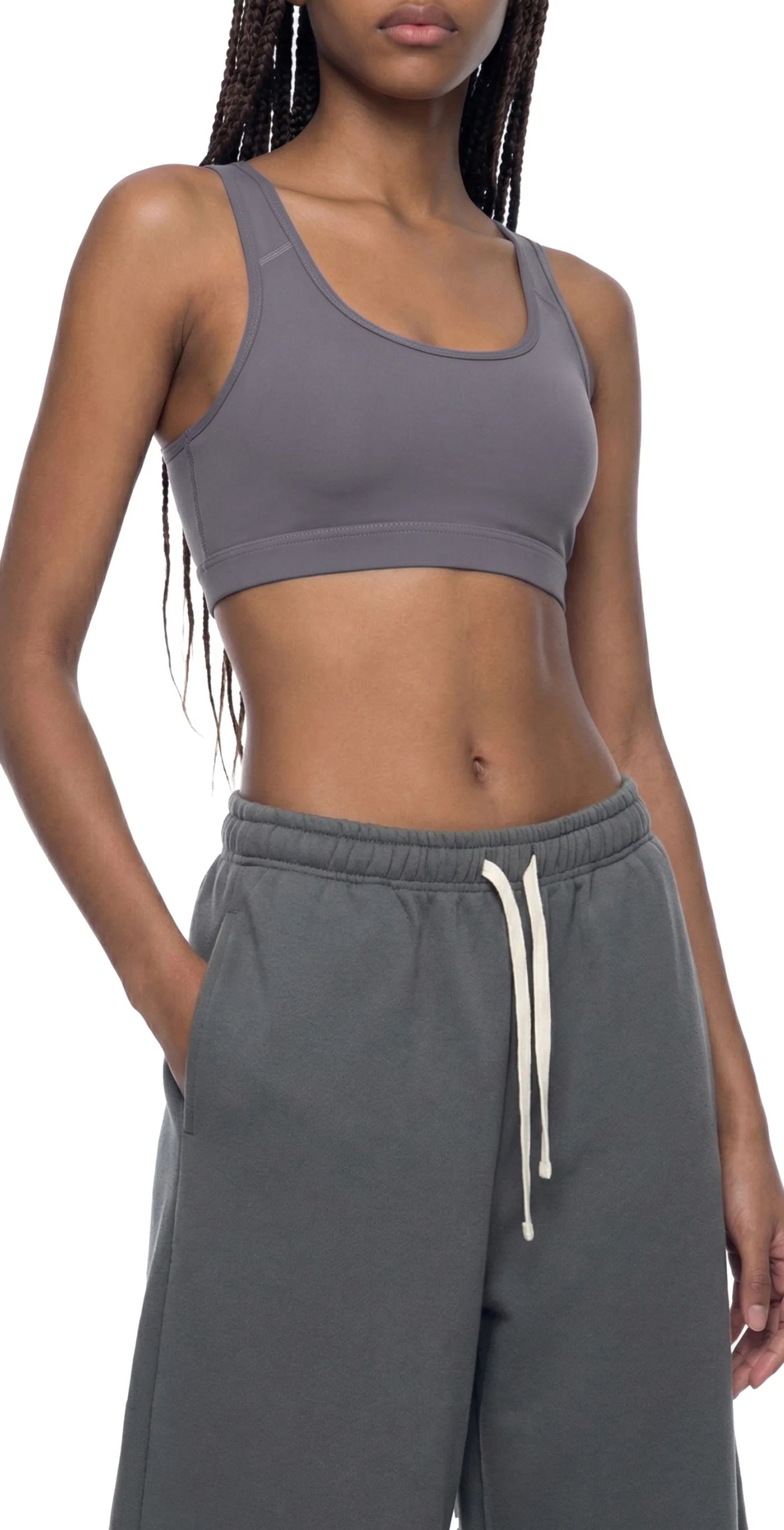 ŁATWOGANG drop 32 — Damski top sportowy Cropped - ŁATWOGANG™ — widok 17 (17/26)