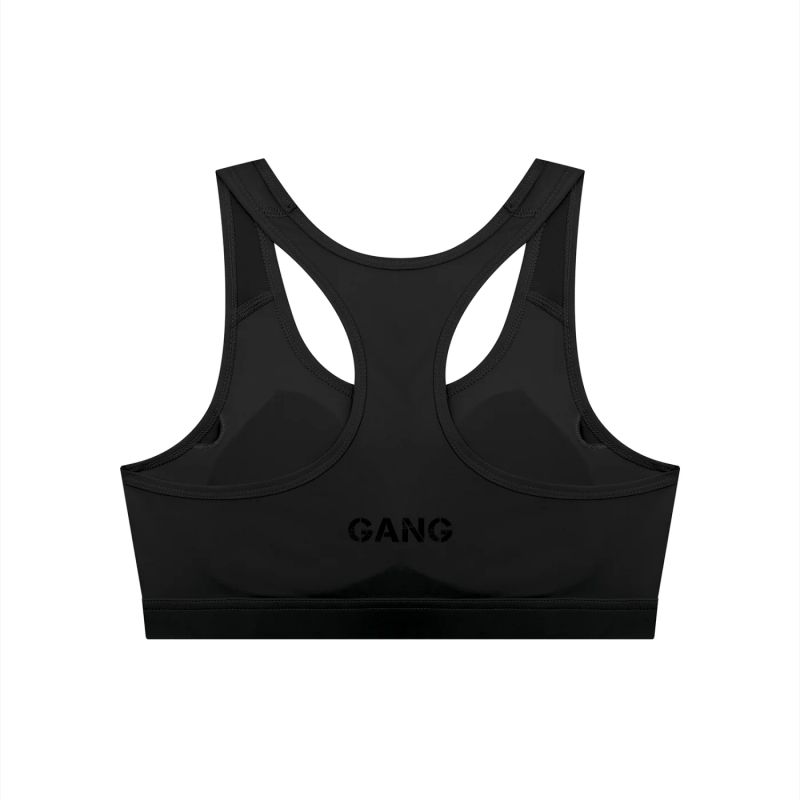 ŁATWOGANG drop 32 — Damski top sportowy Cropped - ŁATWOGANG™ — detal (3/26)