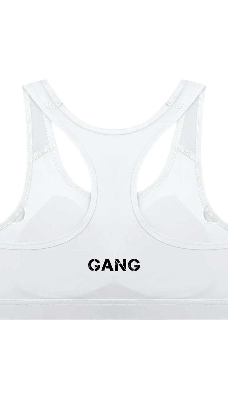 ŁATWOGANG drop 32 — Damski top sportowy Cropped - ŁATWOGANG™ — widok 14 (14/26)