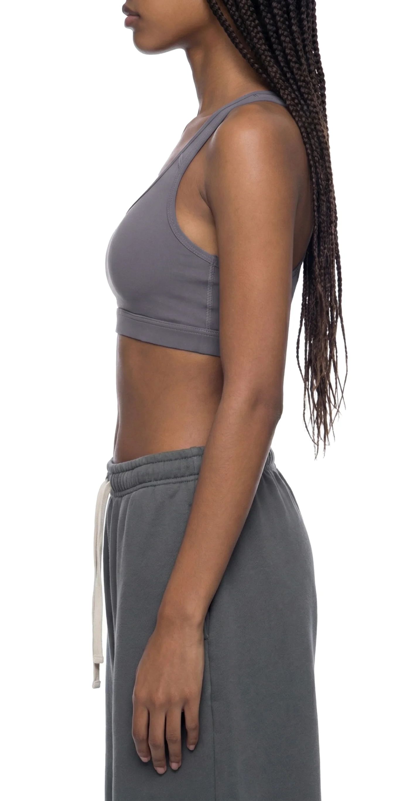 ŁATWOGANG drop 32 — Damski top sportowy Cropped - ŁATWOGANG™ — widok 20 (20/26)