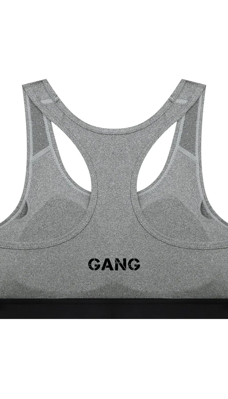 ŁATWOGANG drop 32 — Damski top sportowy Cropped - ŁATWOGANG™ — widok 10 (10/26)