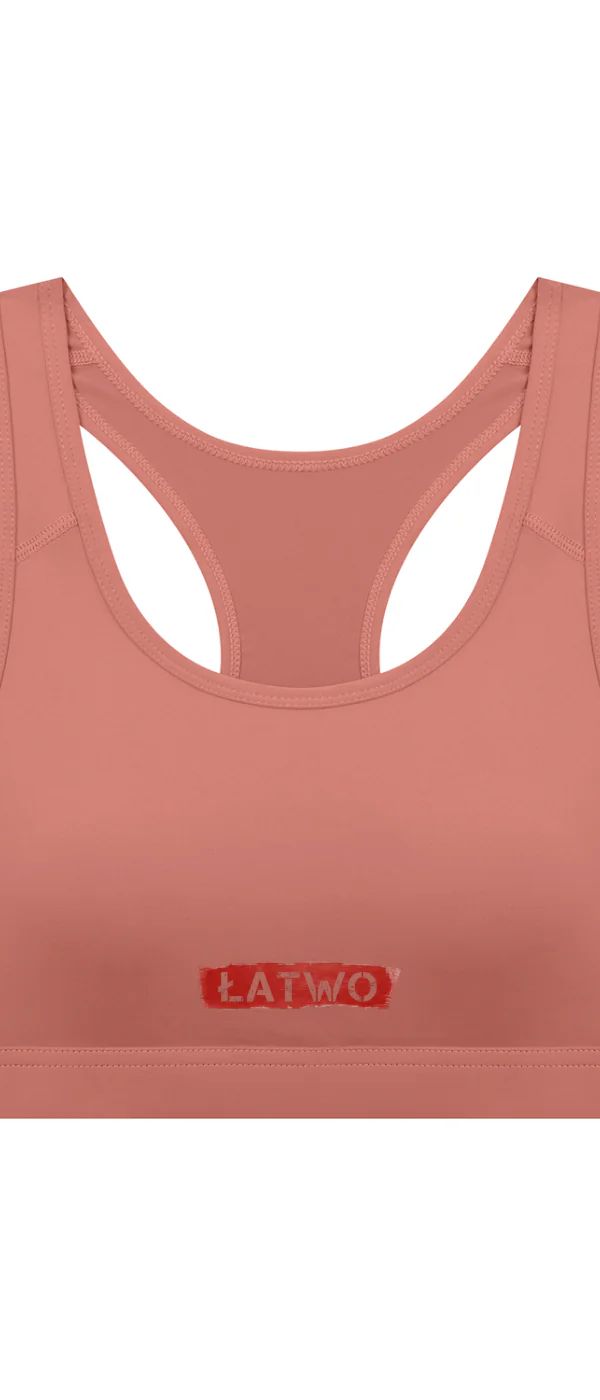 ŁATWOGANG drop 32 — Damski top sportowy Cropped - ŁATWOGANG™