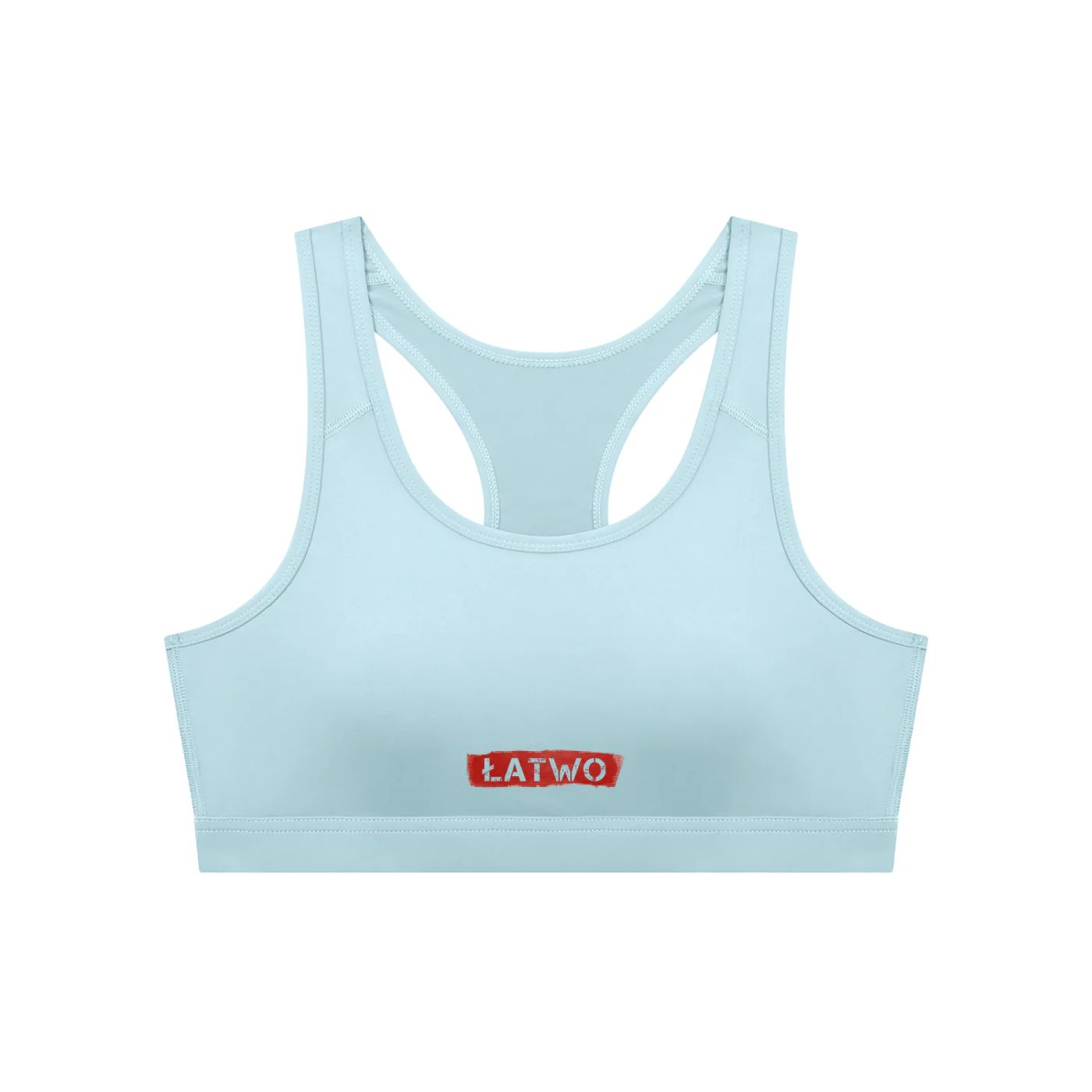 ŁATWOGANG drop 32 — Damski top sportowy Cropped - ŁATWOGANG™ — widok 11 (11/26)