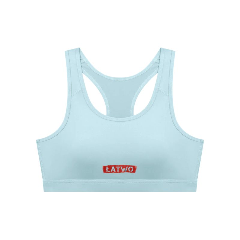 ŁATWOGANG drop 32 — Damski top sportowy Cropped - ŁATWOGANG™ — widok 11 (11/26)