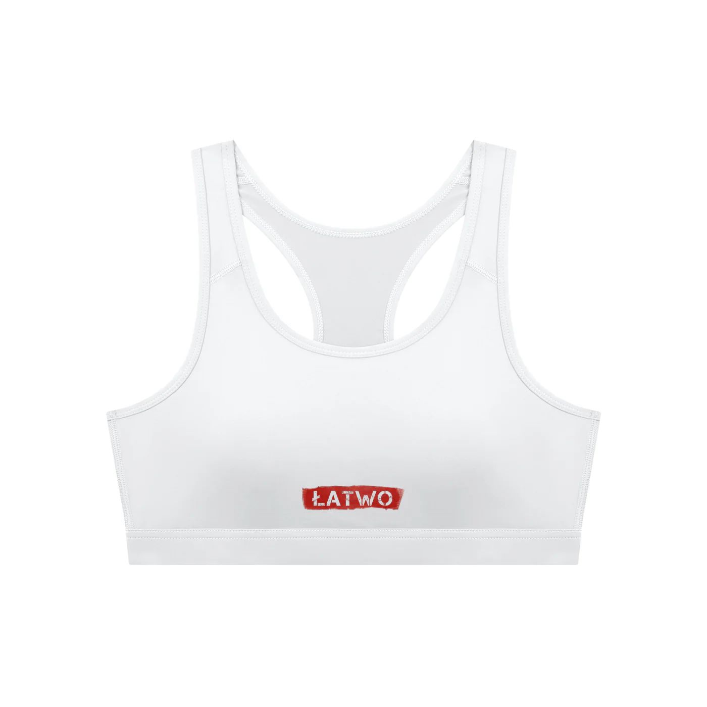 ŁATWOGANG drop 32 — Damski top sportowy Cropped - ŁATWOGANG™ — widok 13 (13/26)