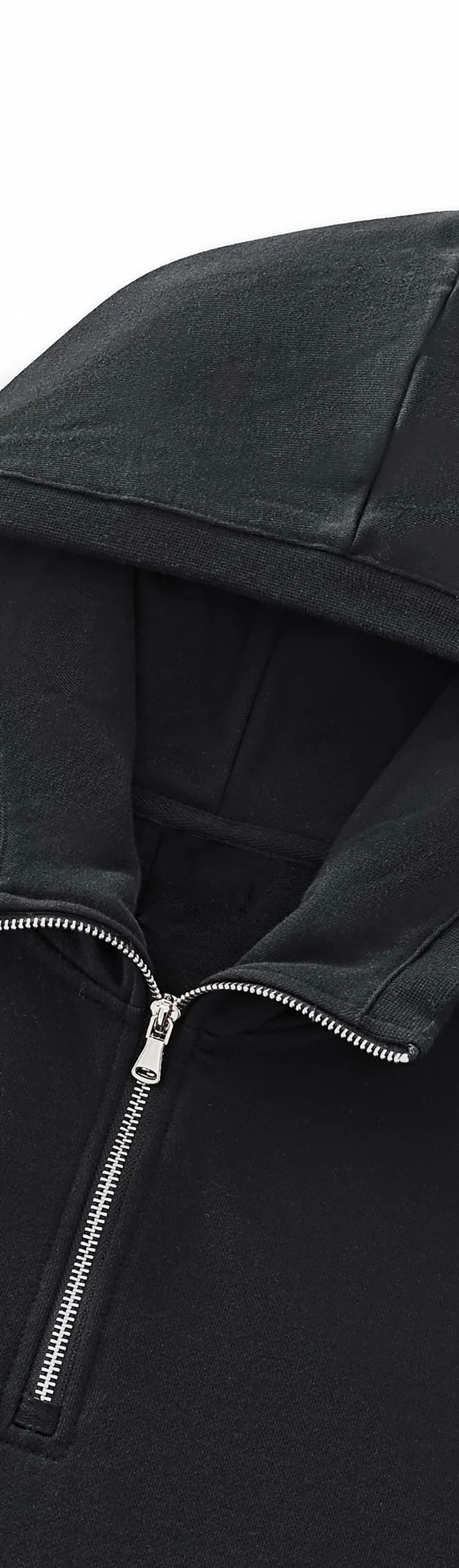 ŁATWOGANG drop 33 — Bluza z kapturem Half-Zip Fleece - ŁATWOGANG™ — widok 11 (11/17)