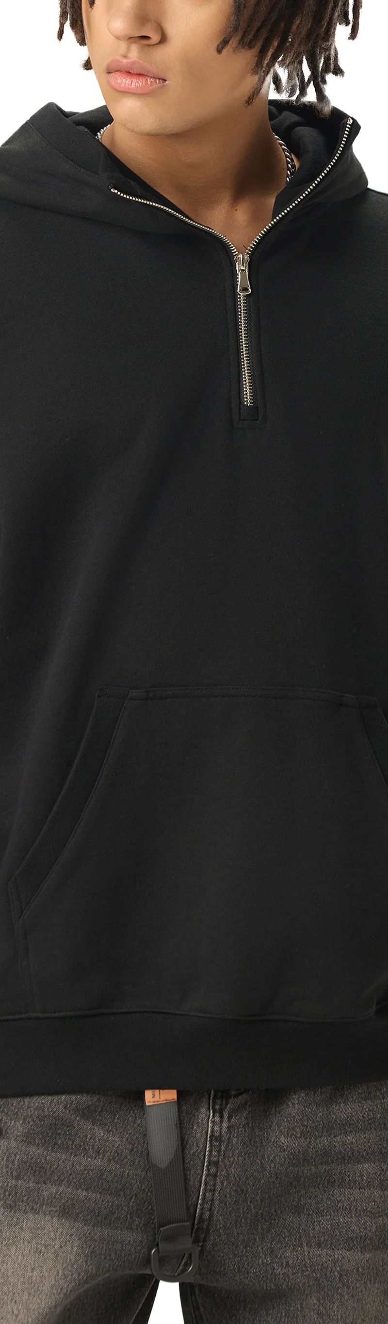 ŁATWOGANG drop 33 — Bluza z kapturem Half-Zip Fleece - ŁATWOGANG™ — widok 7 (7/17)