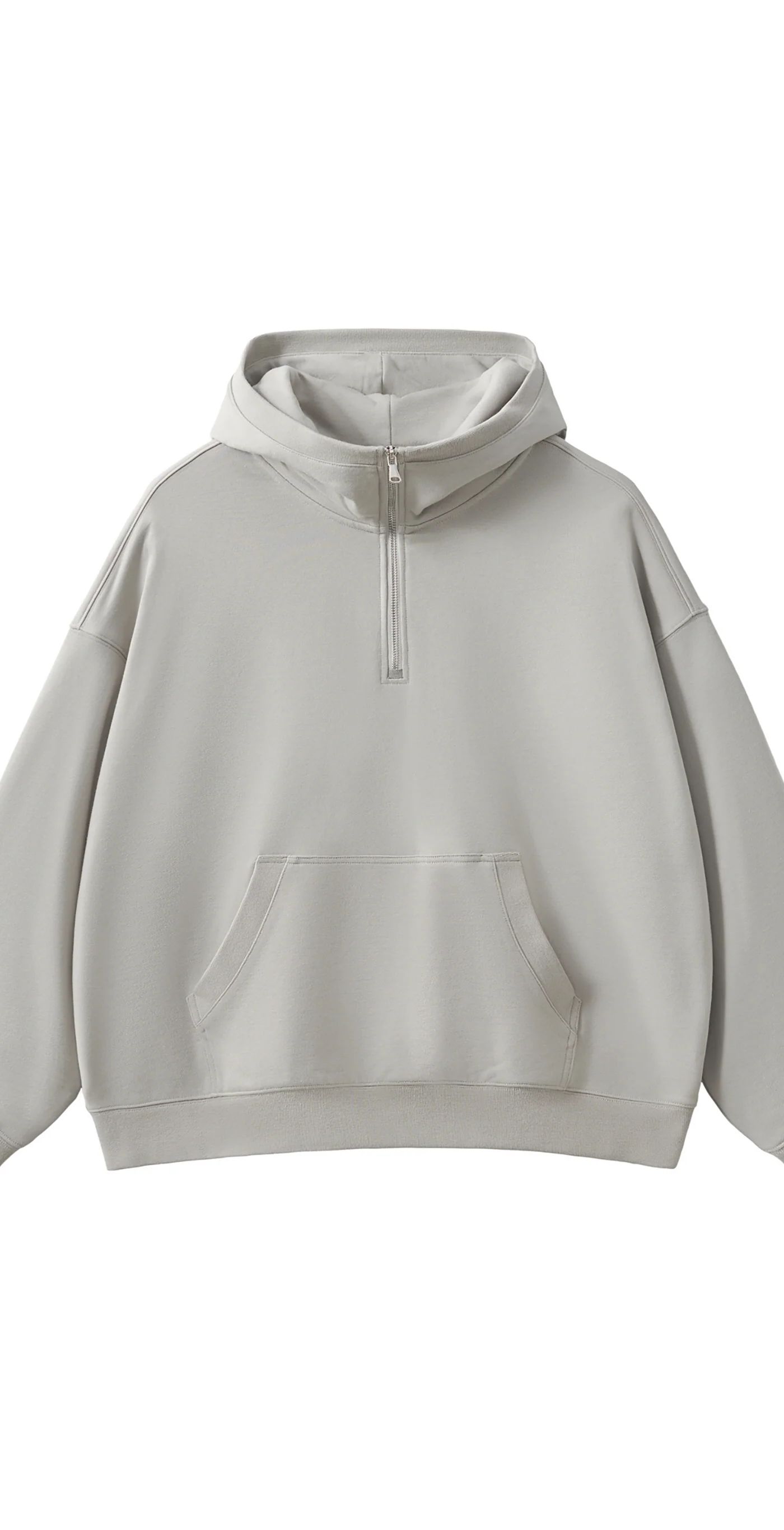 ŁATWOGANG drop 33 — Bluza z kapturem Half-Zip Fleece - ŁATWOGANG™ — widok 17 (17/17)