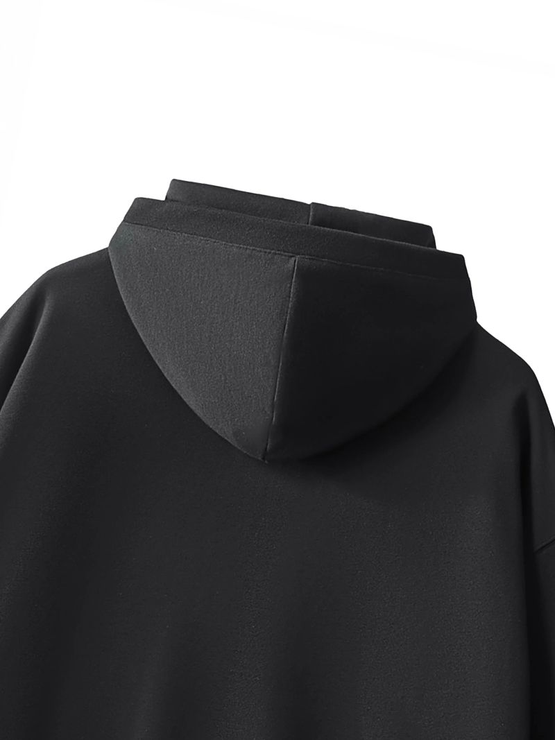 ŁATWOGANG drop 33 — Bluza z kapturem Half-Zip Fleece - ŁATWOGANG™ — widok 14 (14/17)