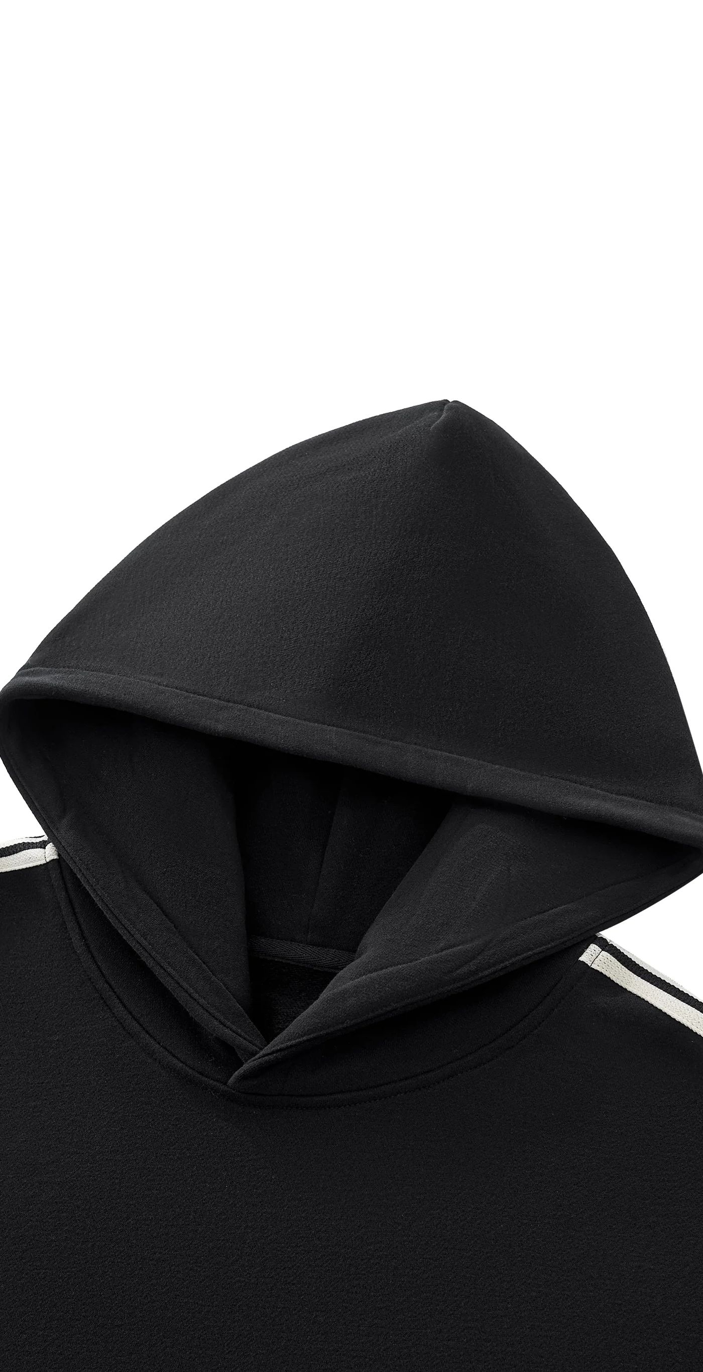 ŁATWOGANG drop 34 — Bluza z kapturem z pasami na rękawach - ŁATWOGANG™ — widok 8 (8/13)