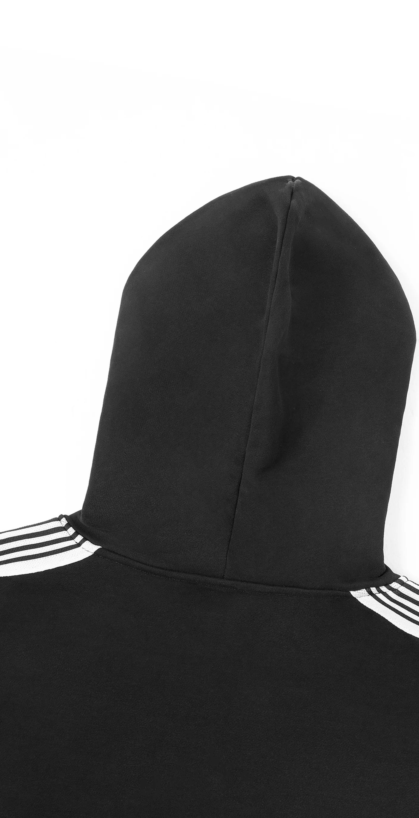 ŁATWOGANG drop 34 — Bluza z kapturem z pasami na rękawach - ŁATWOGANG™ — widok 11 (11/13)