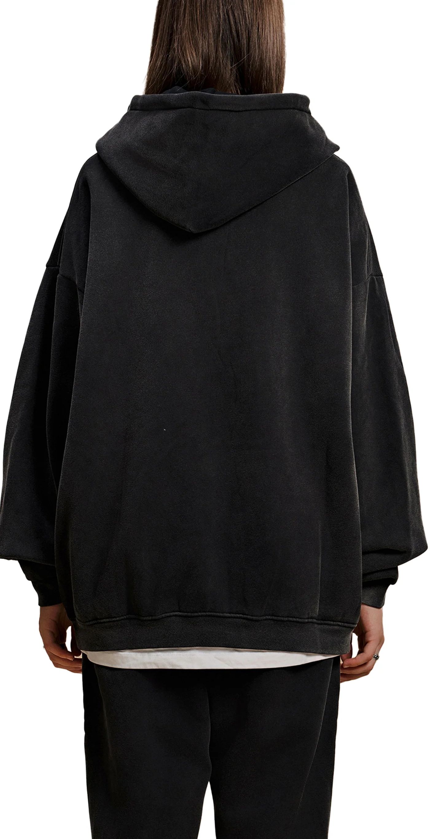 ŁATWOGANG drop 35 — Bluza z kapturem Sun Fade Contrast Tape - ŁATWOGANG™ — widok 14 (14/21)