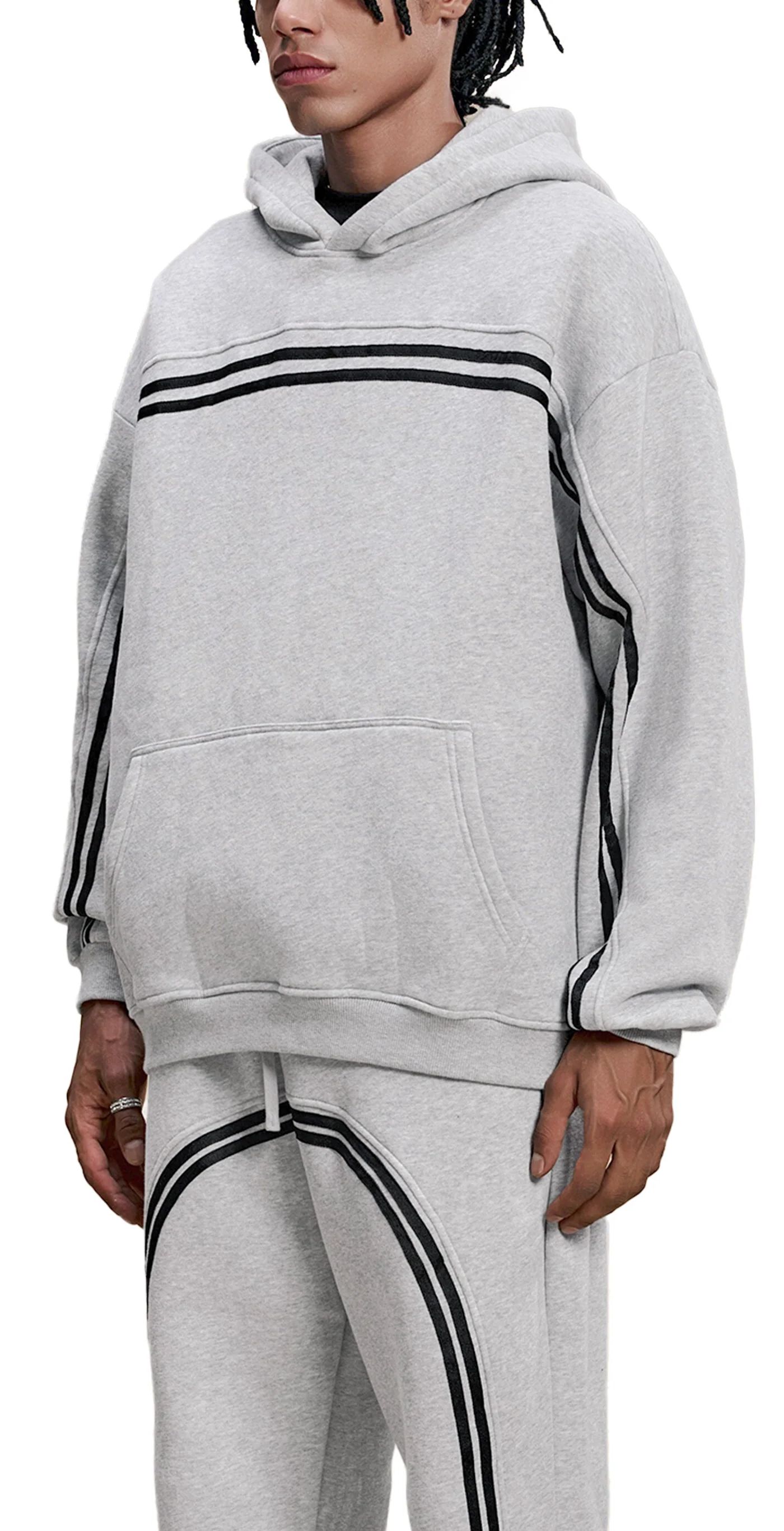 ŁATWOGANG drop 35 — Bluza z kapturem Sun Fade Contrast Tape - ŁATWOGANG™ — widok 10 (10/21)