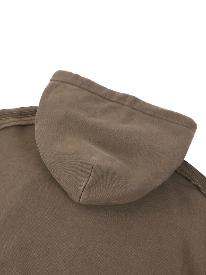 ŁATWOGANG drop 36 — Bluza z kapturem Snow Wash Tape Raw Edge - ŁATWOGANG™ — widok 13 (13/14)