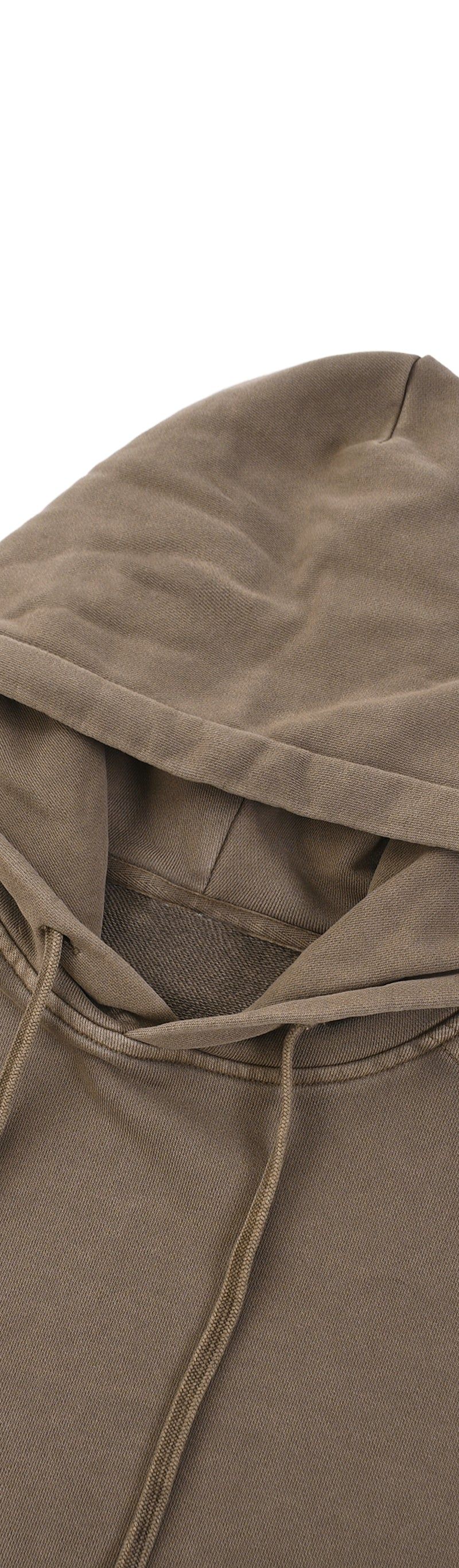 ŁATWOGANG drop 36 — Bluza z kapturem Snow Wash Tape Raw Edge - ŁATWOGANG™ — widok 10 (10/14)